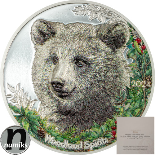 Bär bear mongolei 2024 - 1, oz