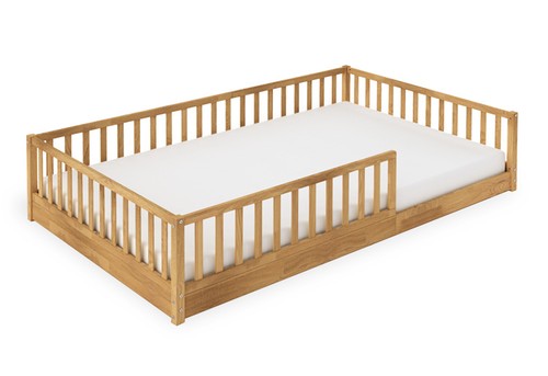 Bodenbett eik 120 200 - eik,, cm