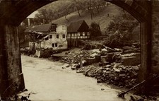 Foto Ak Ort bei Zeitz im