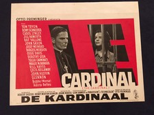 Belgisches Filmplakat - Der Kardinal - Romy Schneider - Preminger