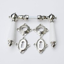 Türklinken Nickel Jugendstil