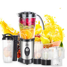 9in1 Multifunktion Standmixer Edelstahl Elektrischer Smoothie Maker Entsafter