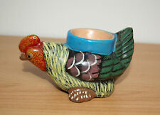 Eierbecher Huhn Henne Hahn bunt  Keramik  3