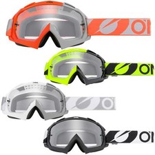 O'Neal Crossbrille B-10 Twoface Klar Motocross Helm Brille MX MTB FR Downhill