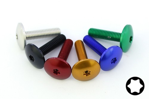 Aluminium schraube groß m5 - aluminium,