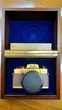 Leica R4 Gold 24 Kt mit