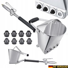 Putzwerfer Mörtelspritze Putzmaschine 8 Düsen Mörtel Putzpistole Verputzgerät DE