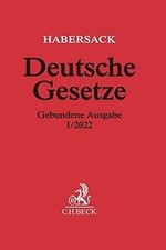 Deutsche Gesetze Gebundene Ausgabe I/2022 (Becksche Tex... | Buch | Zustand gut