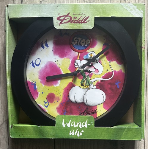 Diddl uhr wanduhr maus - diddl,