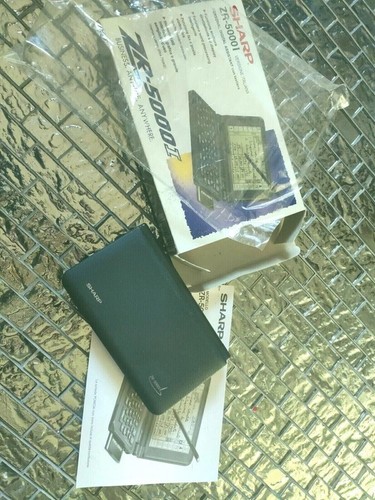 Sharp zaurus 5000i - sharp, pda