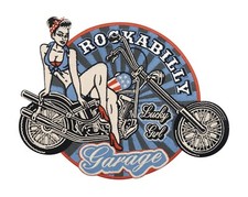 Großer Retro Rockabilly 80er