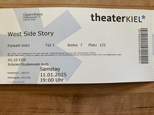 Karte Für Die Westsidestory