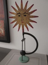 Balancefigur Balance Figur Metall Pendelfigur Wippfigur Sonne  57cm massiv Deko