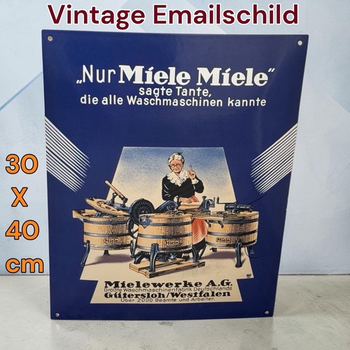 Vintage alt nur miele emaille - alt,