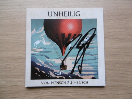 Unheilig autogramm signed - unheilig, cd