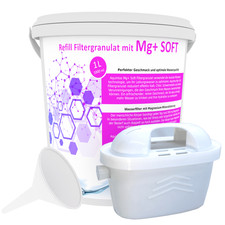 Magnesium alkalisch Soft Granulat Refill Kartusche passt f. Maxtra Unimax BWT