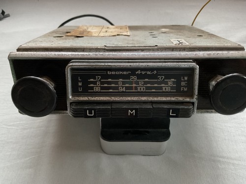Altes becker autoradio - altes,