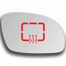 Spiegelglas Rechts Beheizbar