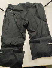 762F Vaude ME Herren Drop Pants II Regenhose Schwarz 58 / XXXL Pants Outdoor