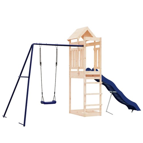 Stabiler spielturm aus holz - stabiler,