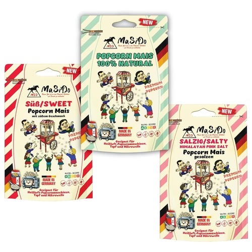 Popcorn mais 1kg - popcorn, (2x500g)