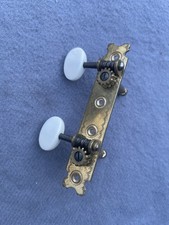 Vintage bass (?) strip tuners R - 6mm shaft, 44mm post spacing - 1960s Höfner?