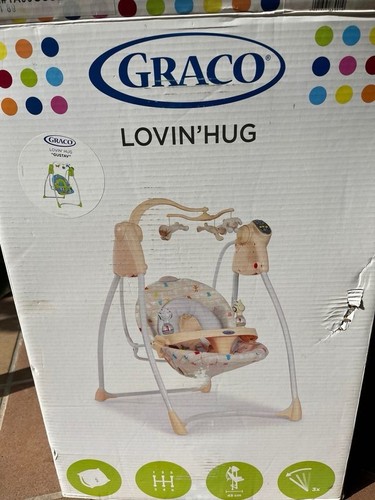 Graco babyschaukel gelb mit - gelb,