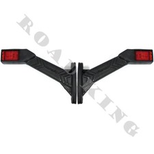 2x LED 12V - 24V LKW Begrenzungsleuchten Positionsleuchten Anhänger Gelb Rot Wei