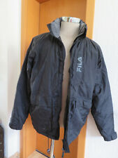 FILA Steppjacke mit versteckter Kapuze, schwarz, Größe L, 52, Mängel vorhanden