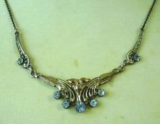 Antike schöne Art deco Kette