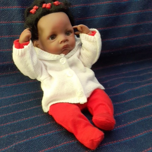 Künstlerpuppe mini jasmin - künstlerpuppe, "jasmin"