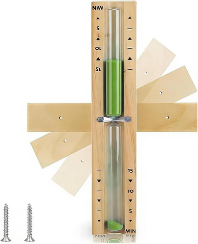 Sauna sanduhr min holz - sauna, 15