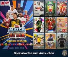 Topps Match Attax Bundesliga 25/26 2025/26 Spezialkarten zum Aussuchen