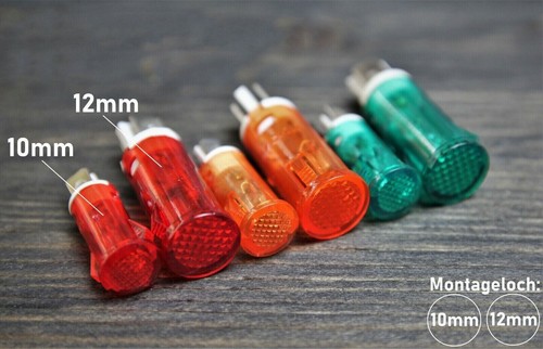 Neon signallampe mm - neon,