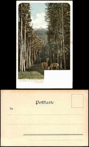 Ansichtskarte eisenach - ansichtskarte,
