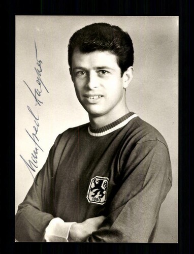 Manfred wagner autogrammkarte - wagner,