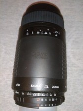 Foto objektiv Sigma Zoom  75-300 mm 1:4 -5.6  Made in Japan  im Originaltasche
