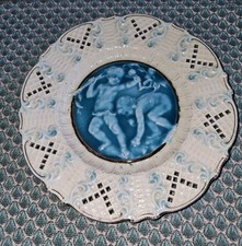 Villeroy & Boch antiker Majolika Zier- Sammel- Teller 