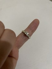 Ring 14 Karat Weißgold