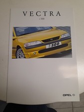 OpelVectra i500 Prospekt von 2001 unbenutzt.