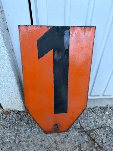 Original reichsbahn schild - original,
