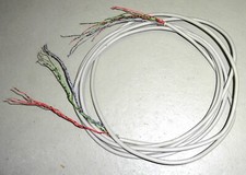 Telefonkabel 6 x 2 x 0,6 mm 12 Adern Verlegekabel Telefon Leitung, Länge 4,40 m