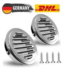 2x Edelstahl Ablufthaube