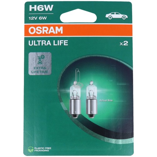 H6w osram ultra - osram, life