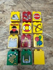 12x Lego Duplo Sondersteine