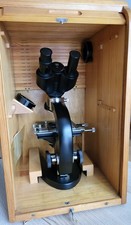 Carl Zeiss Jena Mikroskop Binokular, 1A Zustan