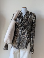 Bluse Animal Print Leo Gr.36