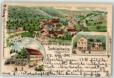 13617230 - 8231 Schlottwitz Gasthaus Nieder-Schlottwitz Mueglitzthal Bahnpost