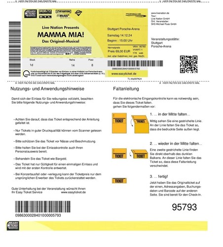 Musical tickets stuttgart - tickets,