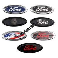 11.5X4.5CM Car Hood Bonnet Sticker Front Emblem for Ford Focus Mondeo Head Badge